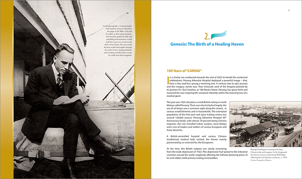 Penang Adventist Hospital 100th Anniversary book