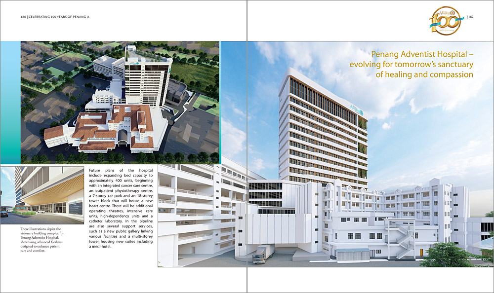 Penang Adventist Hospital 100th Anniversary book
