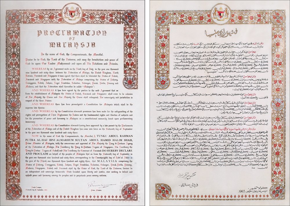 Proclamation of Malaysia
