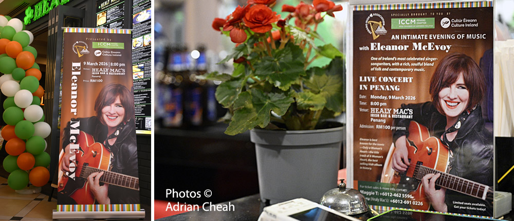 Eleanor McEvoy in Penang; photos © Adrian Cheah