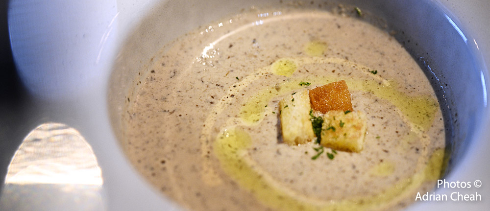 Blacklinen - Wild Mushroom Soup; photos © Adrian Cheah
