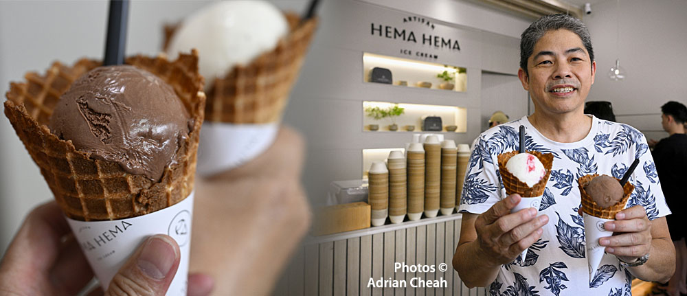 Hema Hema Ice Cream; photos © Adrian Cheah