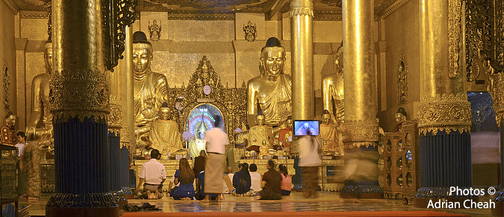 Shwedagon Pagoda © Adrian Cheah